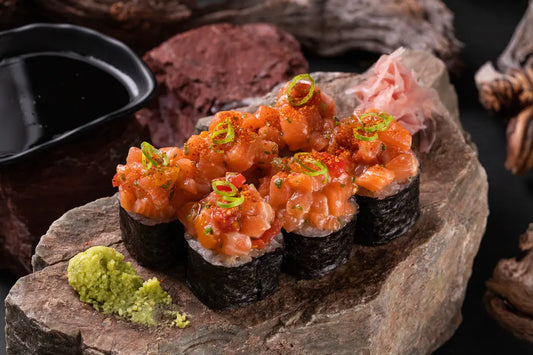 Salmon Kimchi Maki Roll