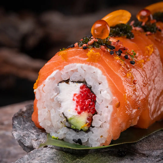 Citrus salmon roll