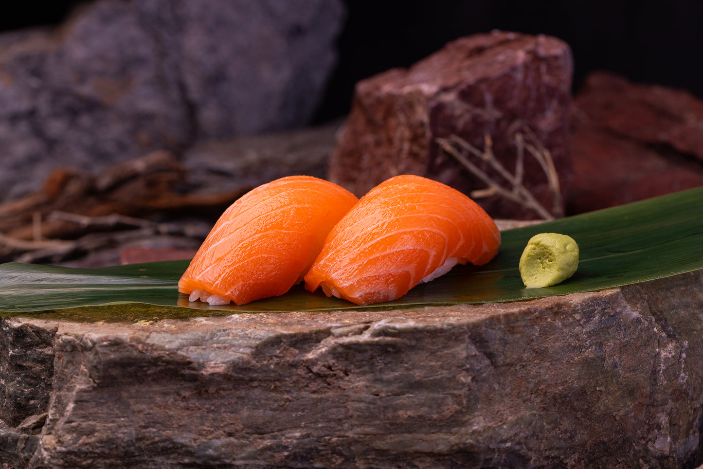 Salmon Nigiri 2 Pcs