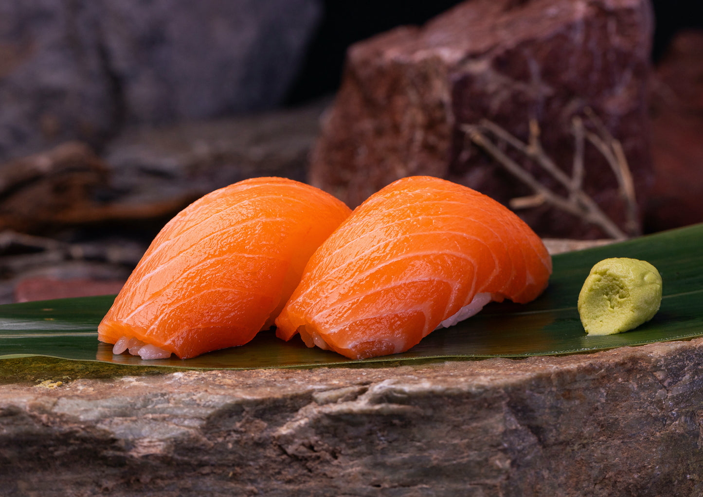 Salmon Nigiri 2 Pcs