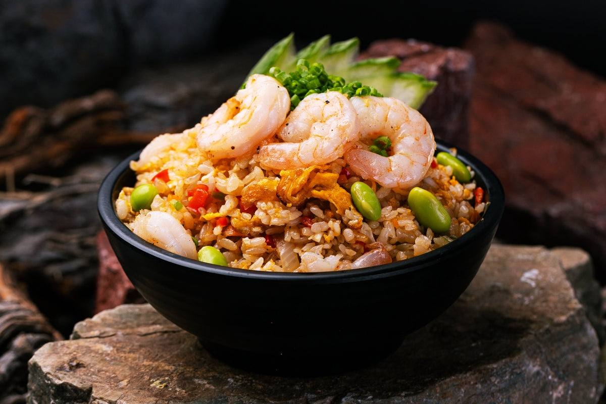 Fried Rice Shrimps