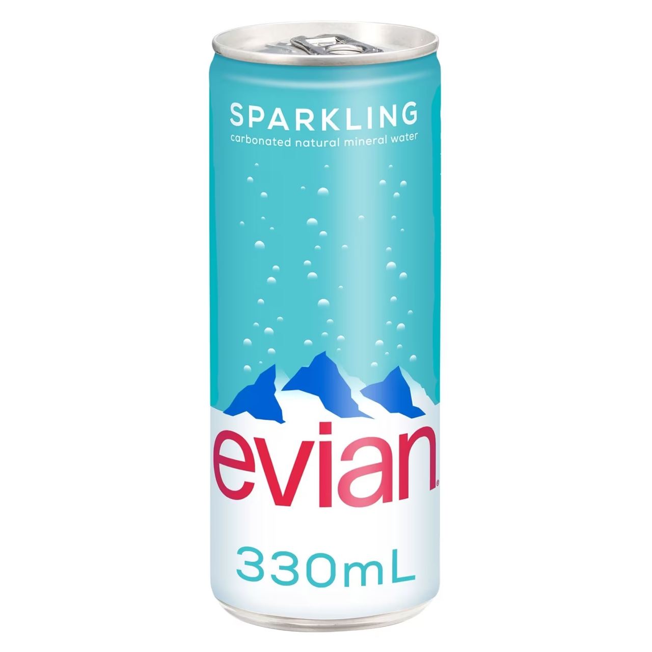 Evian Sparkling Water 330 ml